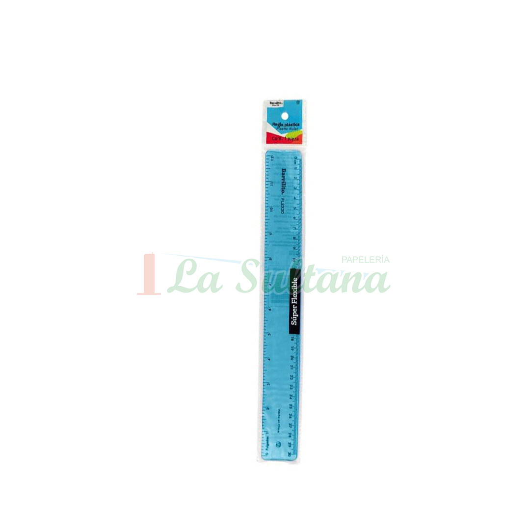 REGLA FLEXIBLE BARRILITO FLEX30 PZ