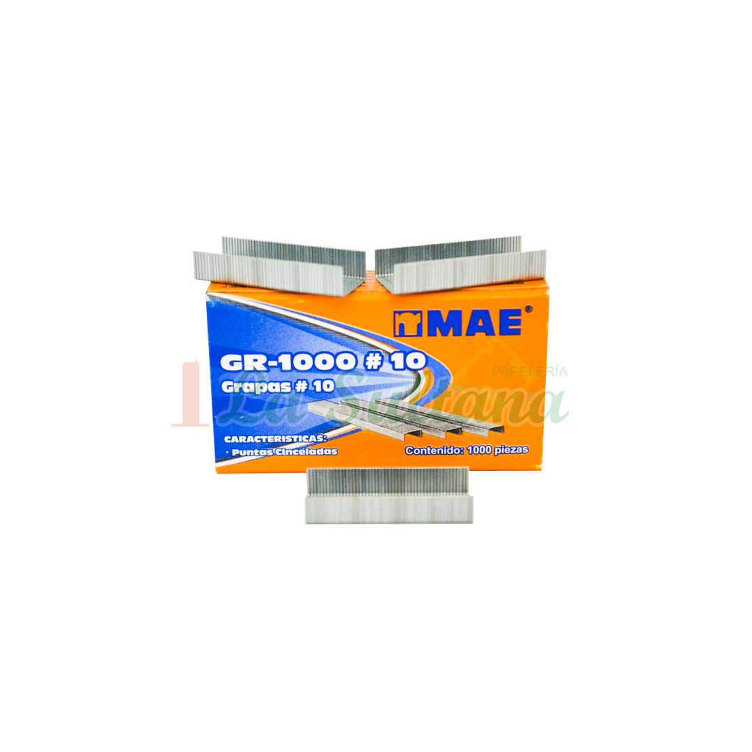 GRAPAS #10 MAE C/1000 PZ
