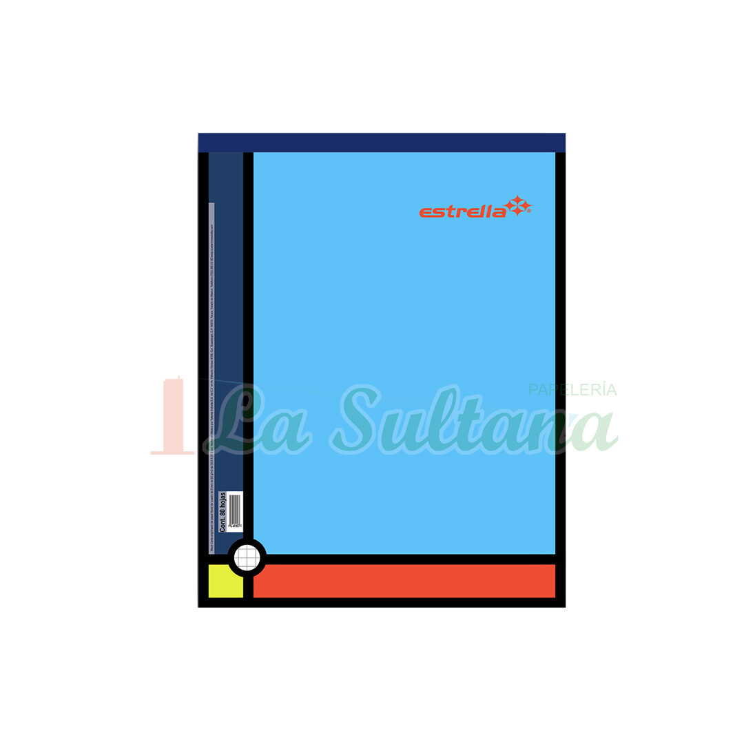 BLOCK ESTRELLA CARTA C/80H