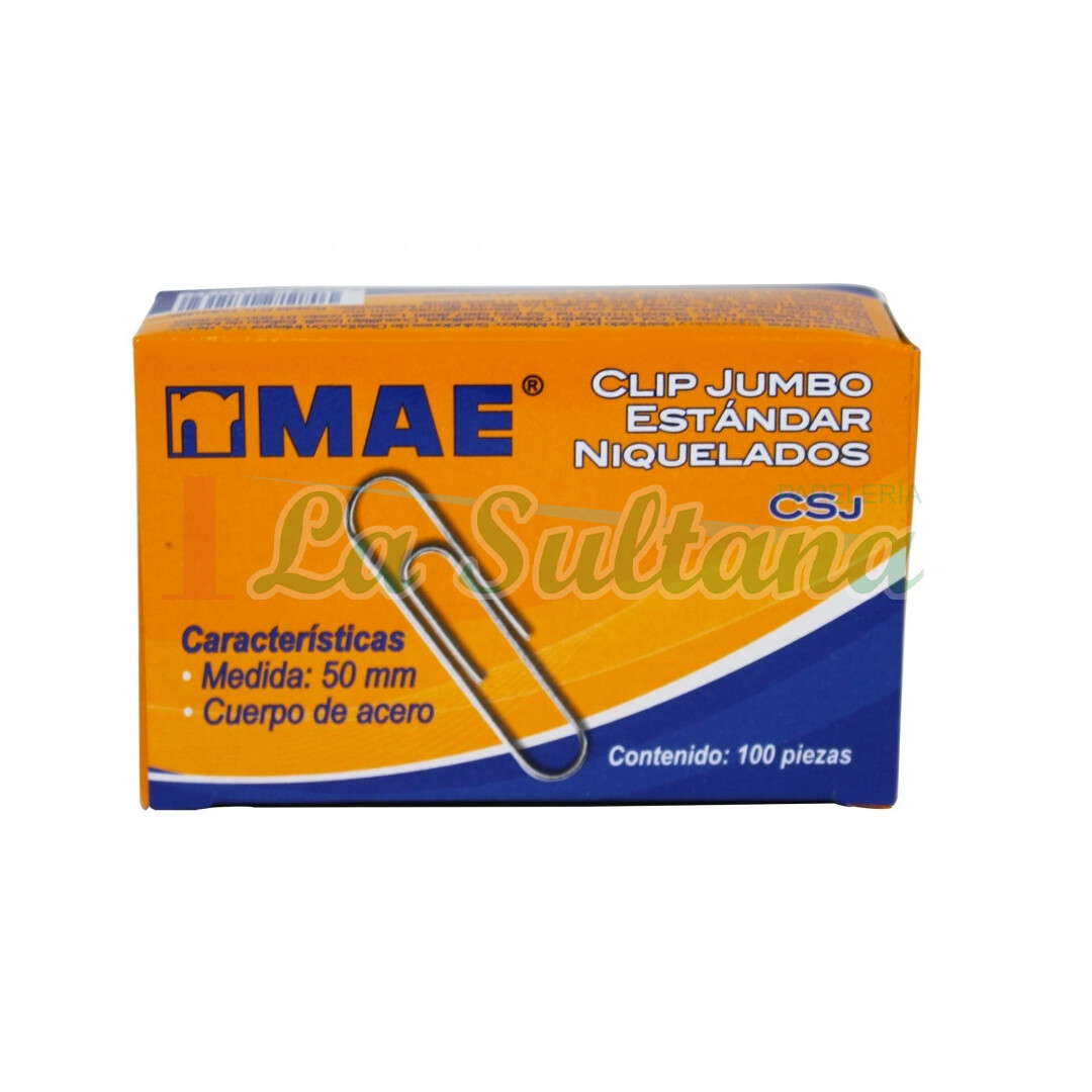 CLIP MAE JUMBO C/100