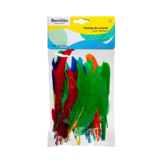 PLUMAS DE AVE BARRILITO F009 PZ