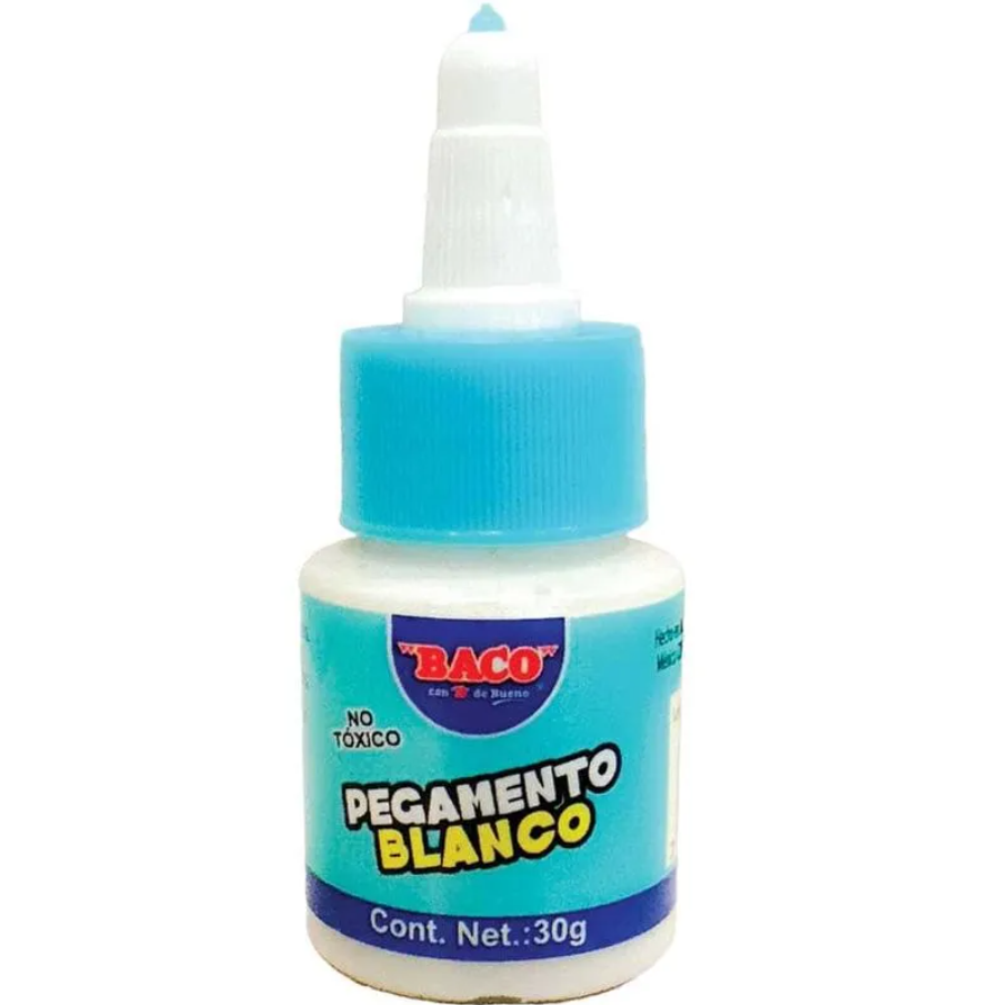 PEGAMENTO BLANCO BACO 30GR PZ