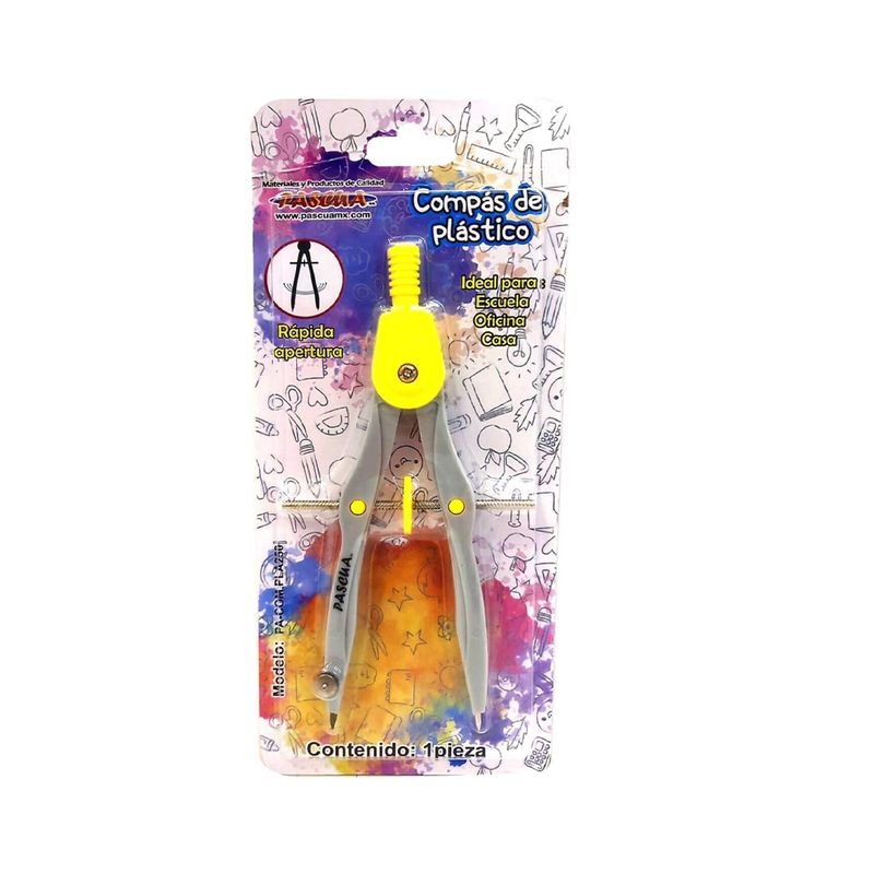 COMPAS PLASTICO DE PRECISION PASCUA PZ COMPAS PLASTICO DE PRECISION PASCUA PZ