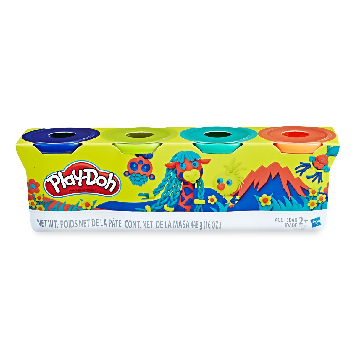 MASA MOLDEABLE PLAY-DOH C/4 PZS