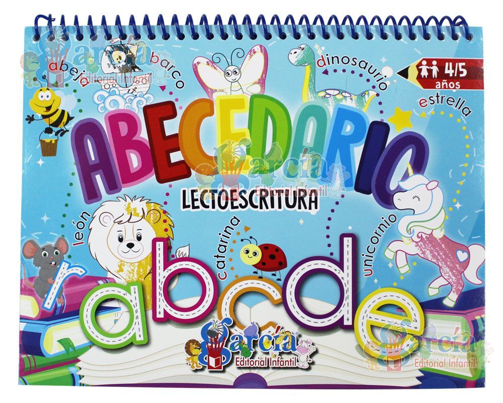 LIBRO ABECEDARIO LECTOESCRITURA PZ