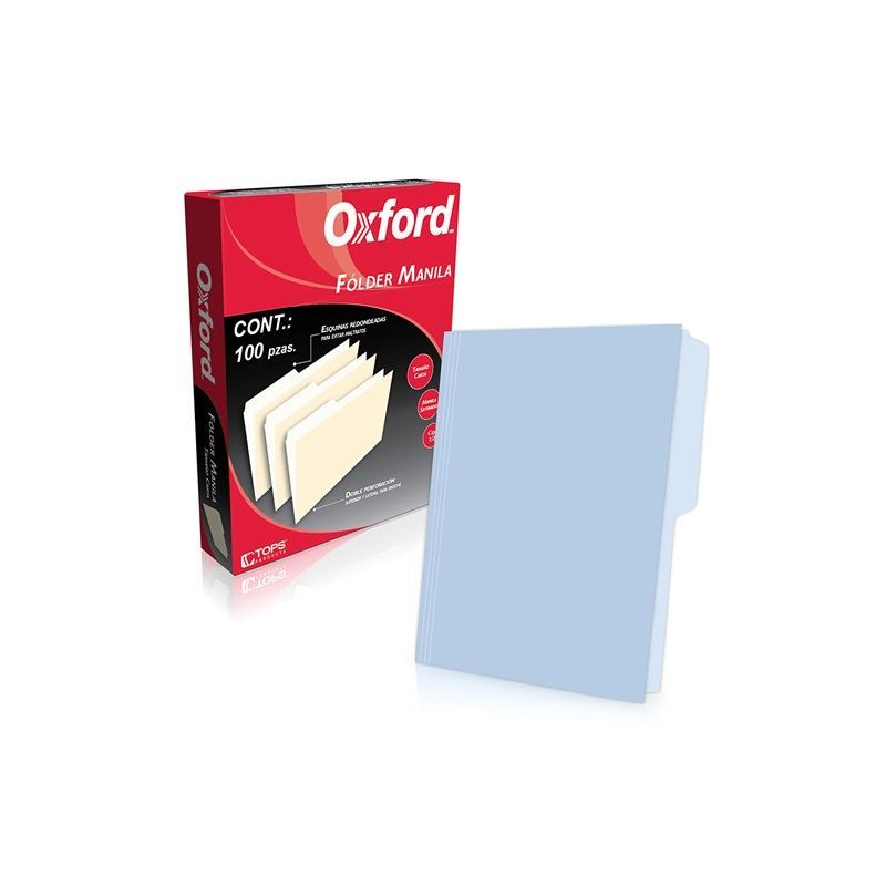 FOLDER CARTA OXFORD COLOR C/100