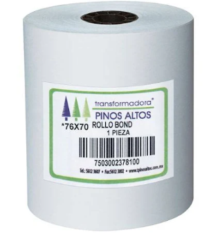 ROLLO BOND PINOS 76X70MM PZ