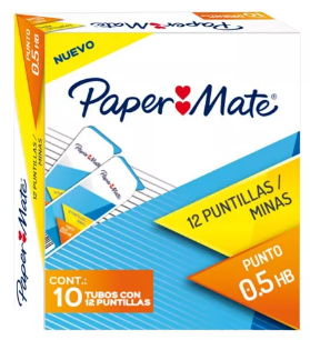 PUNTILLAS PAPER MATE  0.5 / 0.7 MM C/10