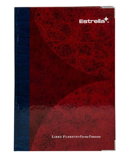 LIBRO FLORETE RAYA 1/6 ESTRELLA C/144H PZ