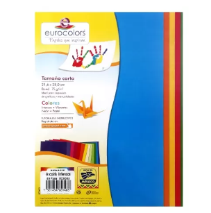 HOJA EUROCOLOR ARCOIRIS VIBRANTE C/50H