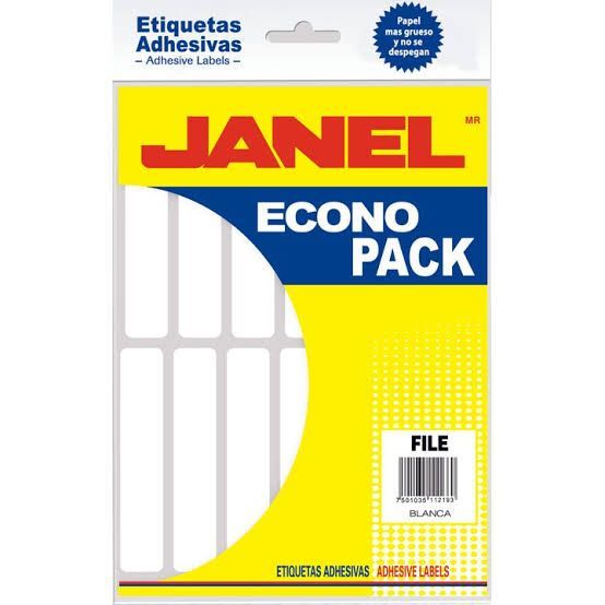 ETIQUETA ECONOPAK #20 FILE