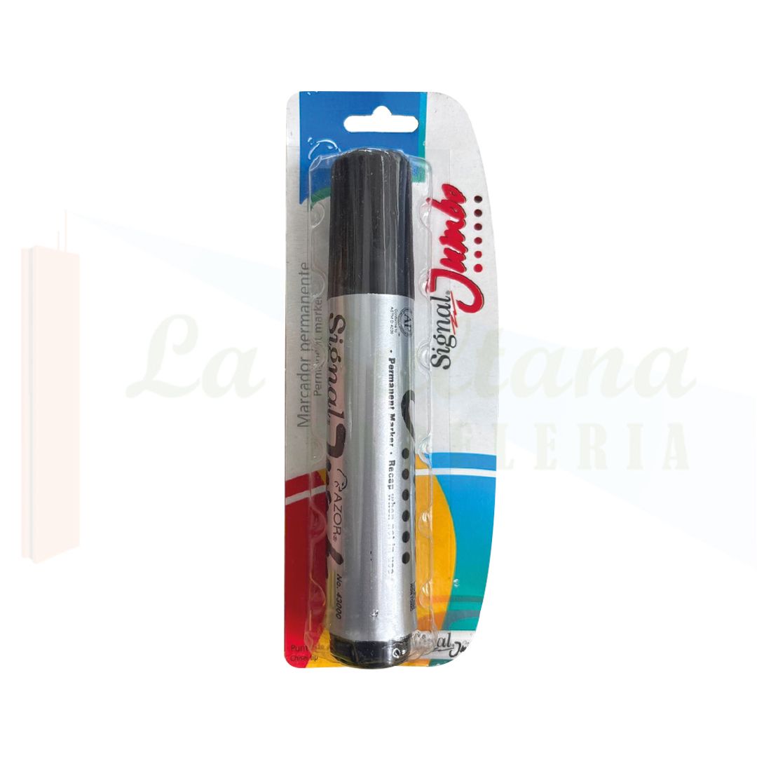 MARCADOR PERMANENTE SIGNAL JUMBO BLISTER C/1 PZ