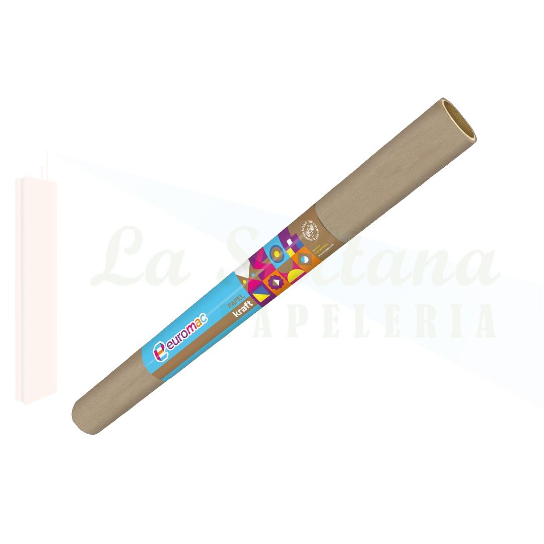 PAPEL KRAFT EUROMAC RLL 70CMX25MTS PZ