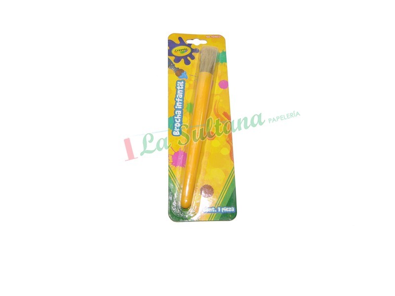BROCHA CRAYOLA INFANTIL PZ