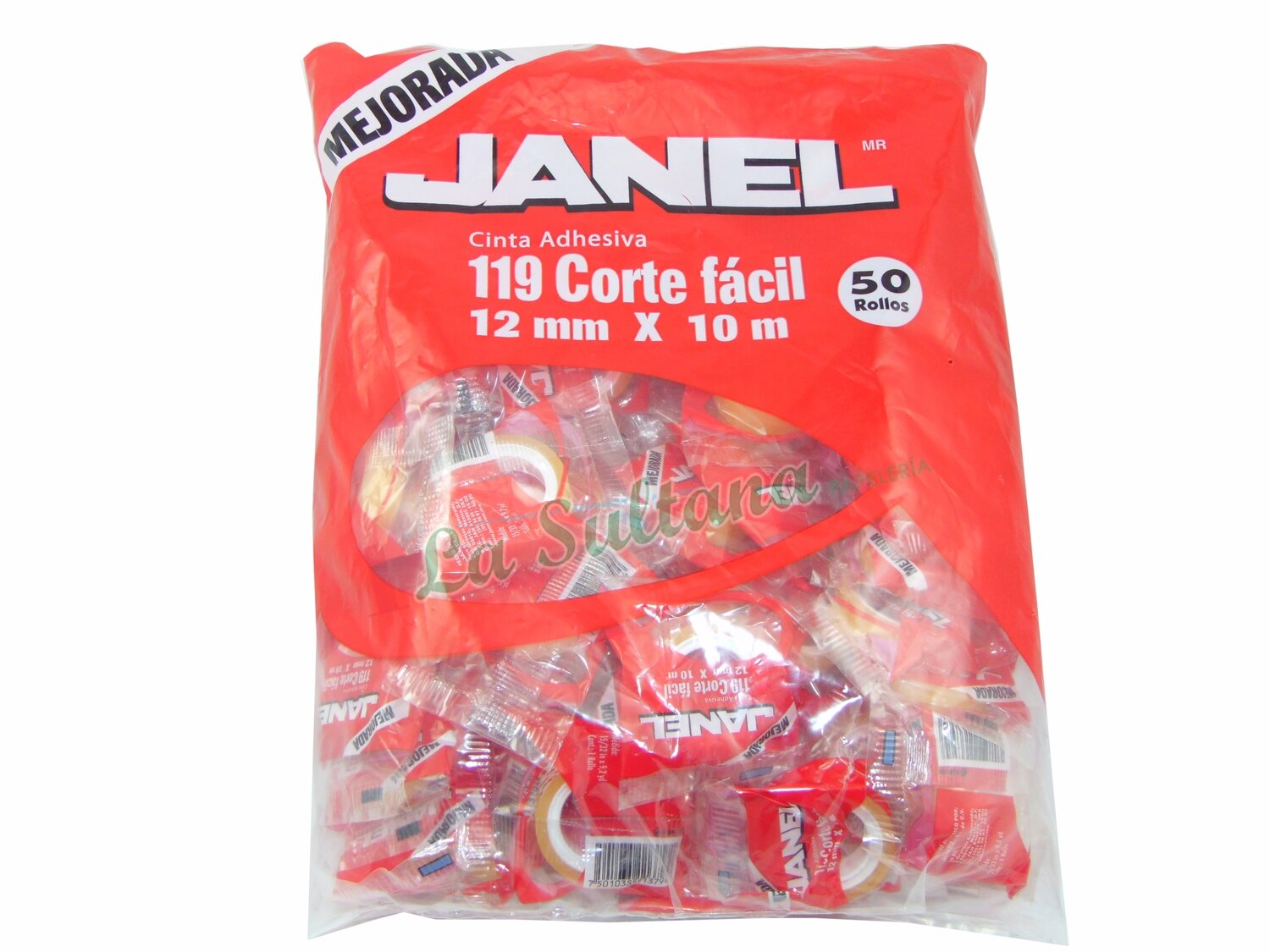 CINTA JANEL #119 12 X 10 BOLSA C/50 PZS