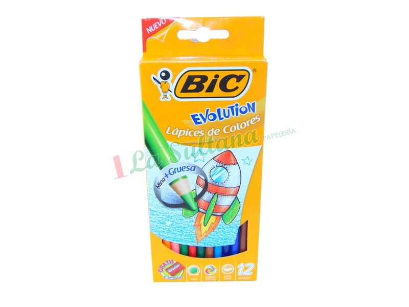 COLORES BIC EVOLUTION C/12 COLORES BIC EVOLUTION C/12