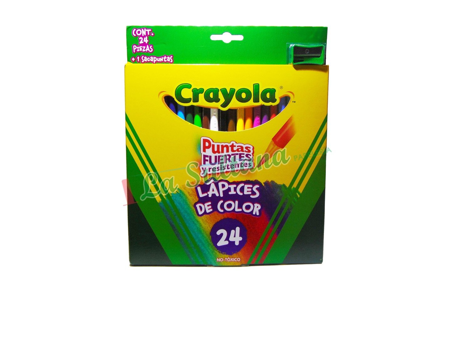 COLORES CRAYOLA C/24 COLORES CRAYOLA C/24