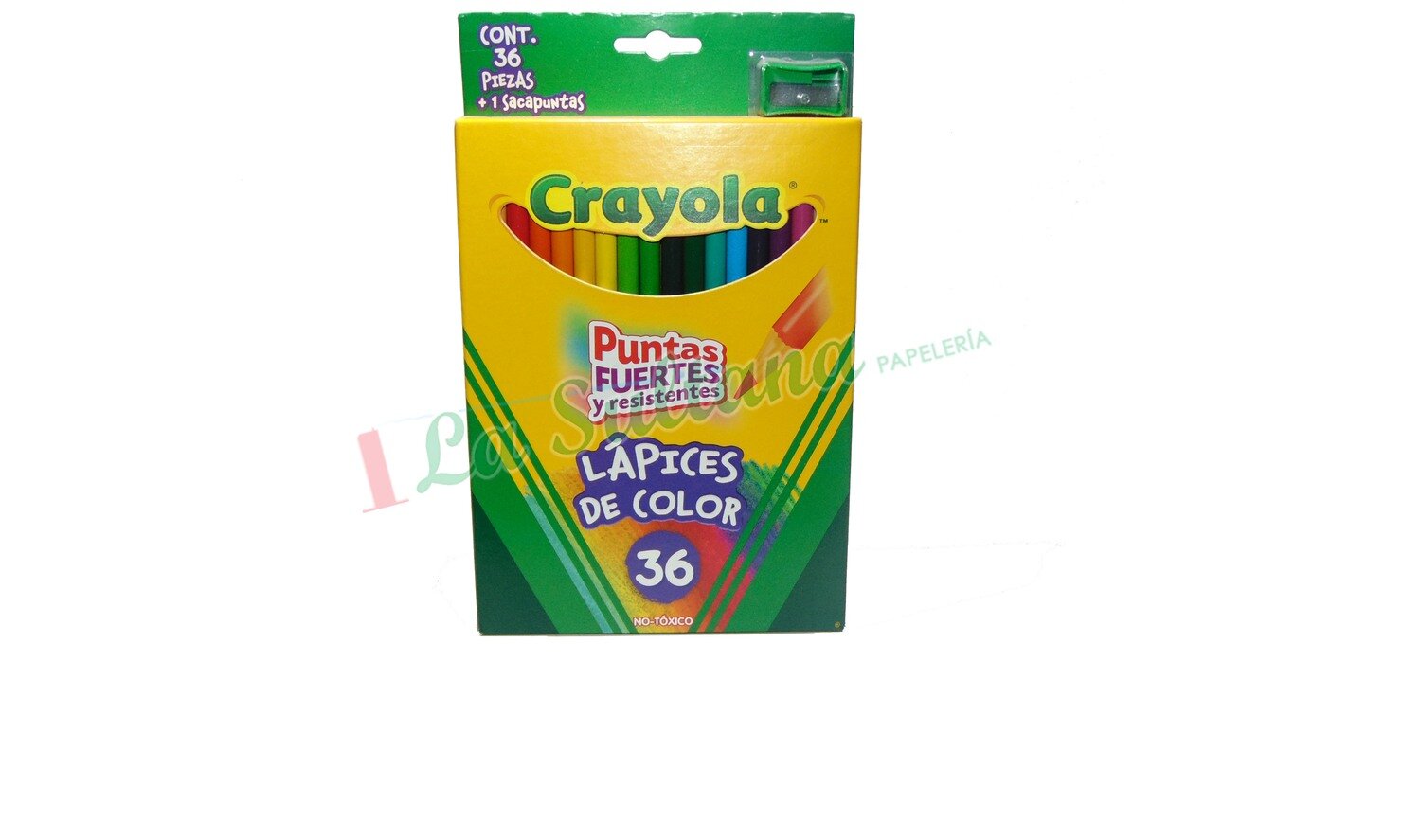 COLORES CRAYOLA C/36