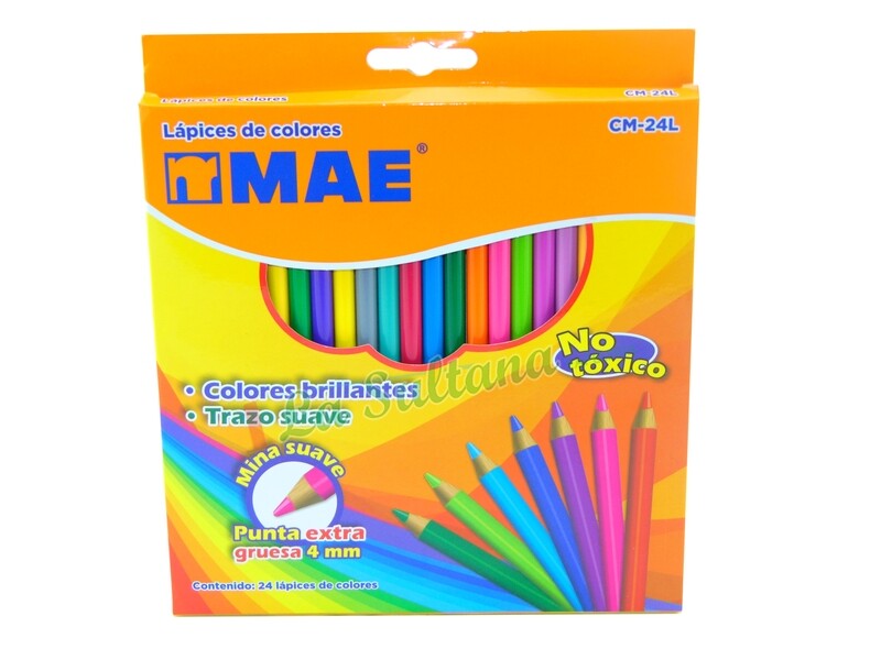 COLORES MAE C/24 COLORES MAE C/24