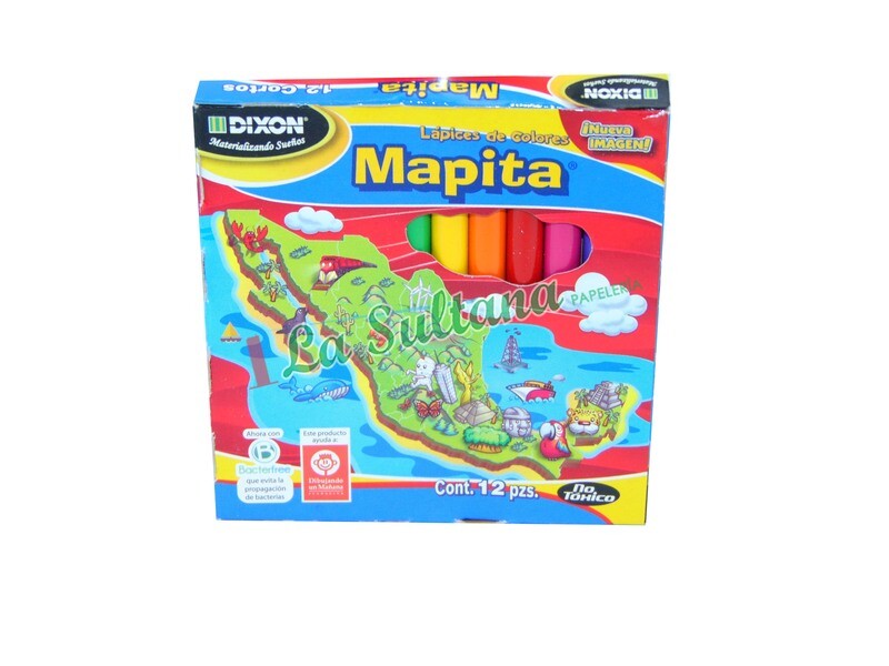 COLORES MAPITA CORTO C/12 COLORES MAPITA CORTO C/12