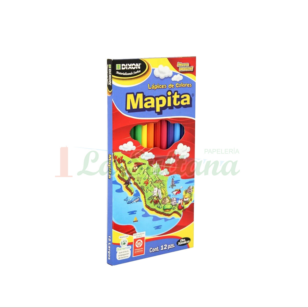 COLORES MAPITA LARGO C/12 COLORES MAPITA LARGO C/12