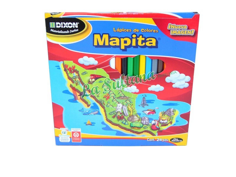 COLORES MAPITA LARGO C/24 COLORES MAPITA LARGO C/24