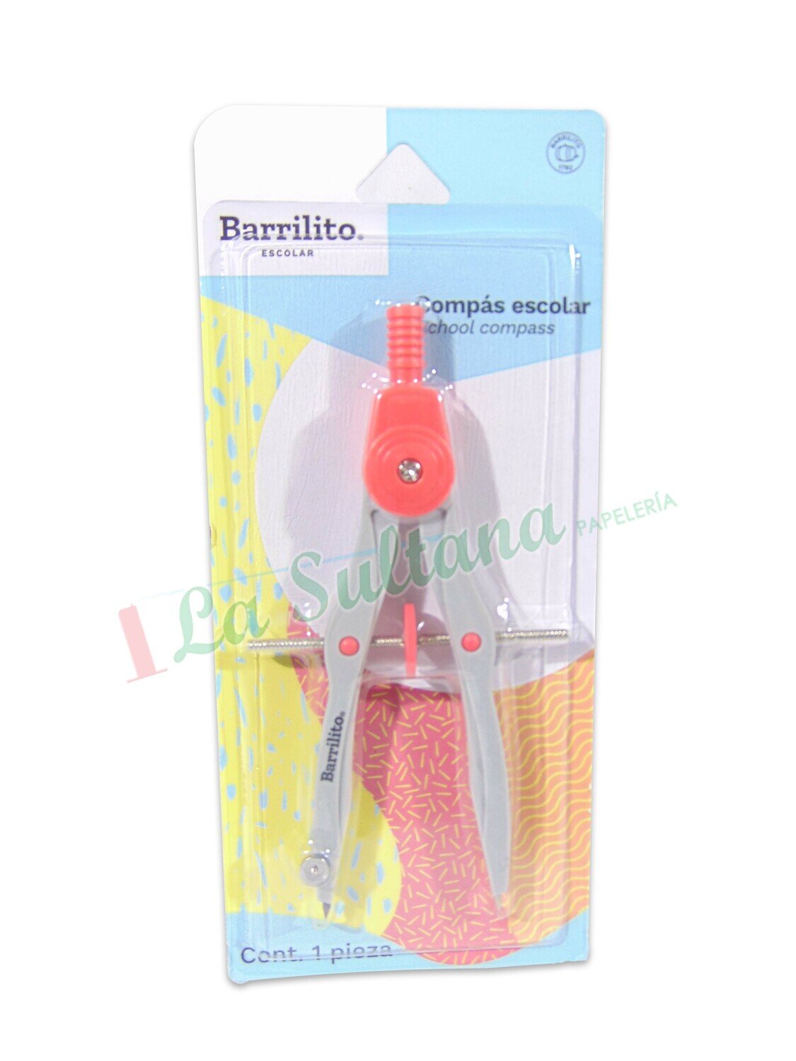 COMPAS ESCOLAR BARRILITO 250 PZ