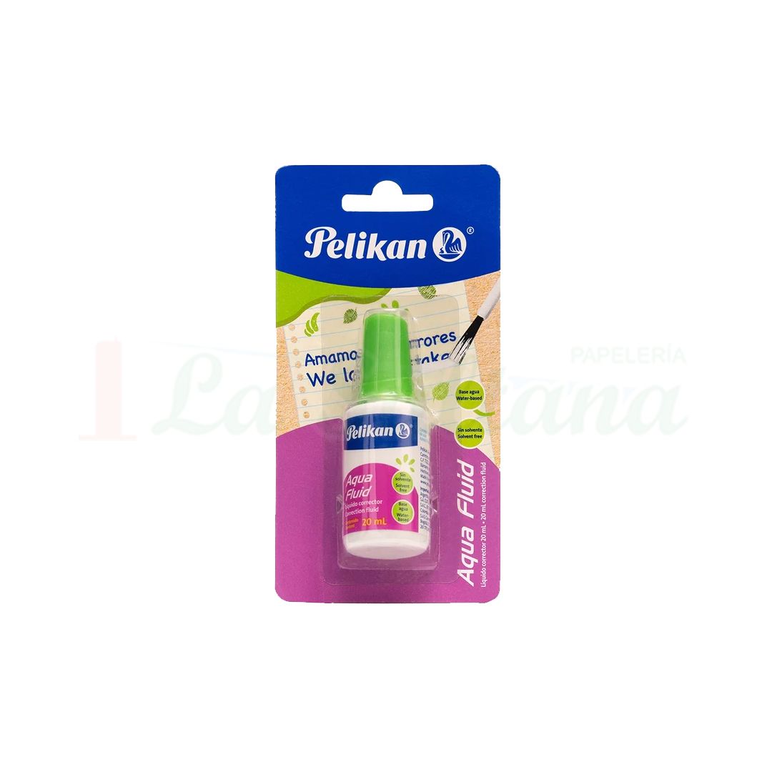 CORRECTOR AQUA FLUID PELIKAN BLISTER C/1 PZ CORRECTOR AQUA FLUID PELIKAN BLISTER C/1 PZ
