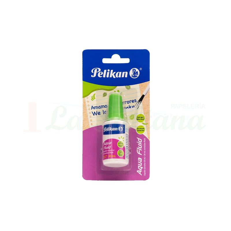 CORRECTOR AQUA FLUID PELIKAN BLISTER C/1 PZ CORRECTOR AQUA FLUID PELIKAN BLISTER C/1 PZ