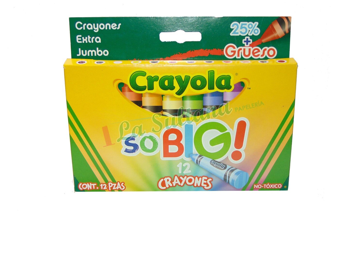CRAYON CRAYOLA EXTRA JUMBO C/12