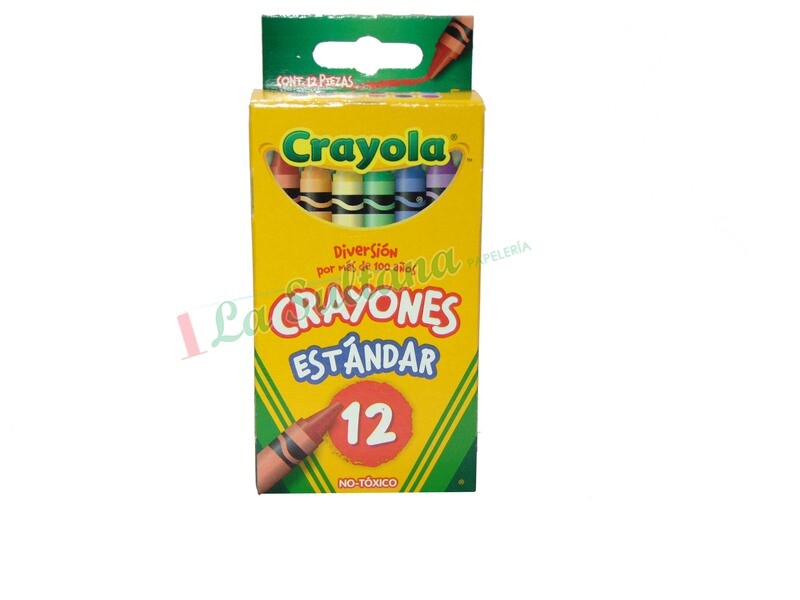 CRAYON CRAYOLA REGULAR C/12 CRAYON CRAYOLA REGULAR C/12