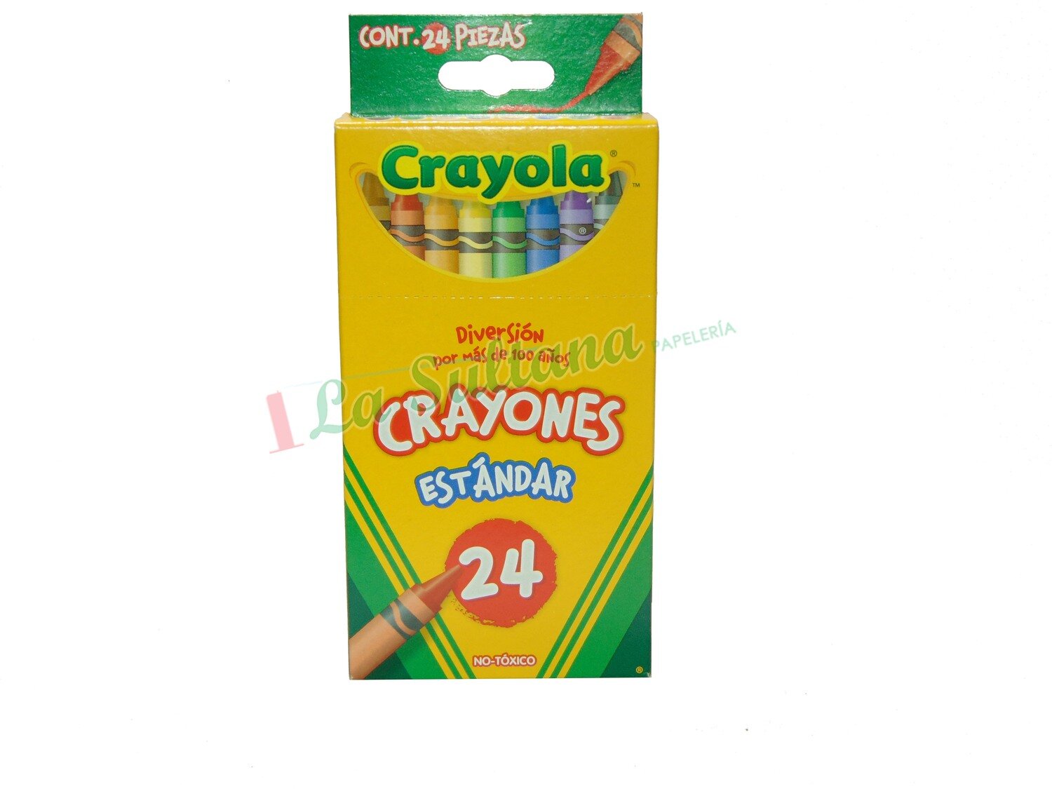 CRAYON CRAYOLA REGULAR C/24