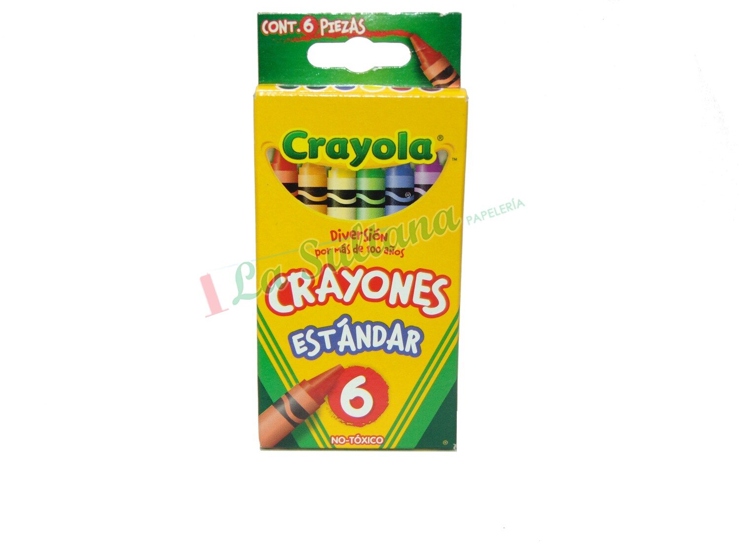 CRAYON CRAYOLA REGULAR C/6 CRAYON CRAYOLA REGULAR C/6