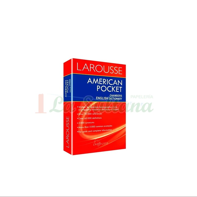 DICCIONARIO LAROUSSE AMERICAN POCKET PZ DICCIONARIO LAROUSSE AMERICAN POCKET PZ