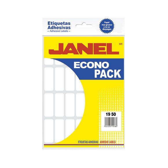 ETIQUETA ECONOPAK #15 19X50MM ETIQUETA ECONOPAK #15 19X50MM