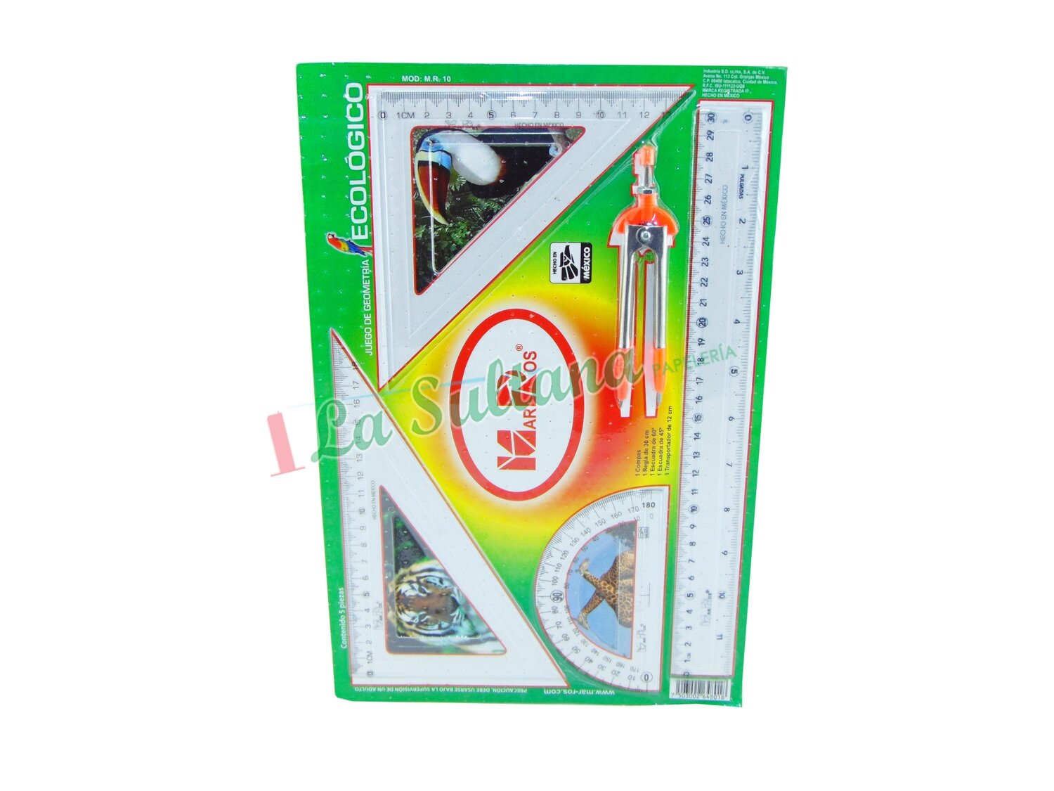 JGO GEOMETRIA MARROS ECOLOGICO MR10 PZ