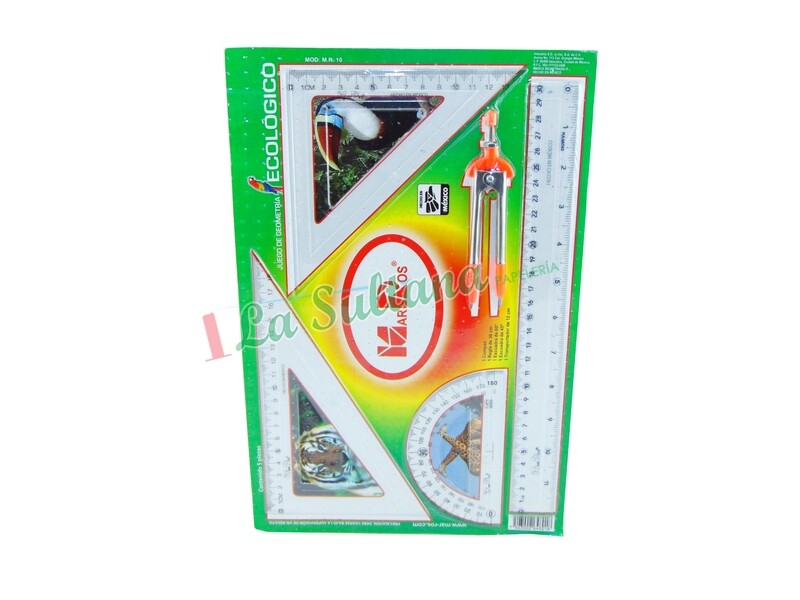 JGO GEOMETRIA MARROS ECOLOGICO MR10 PZ