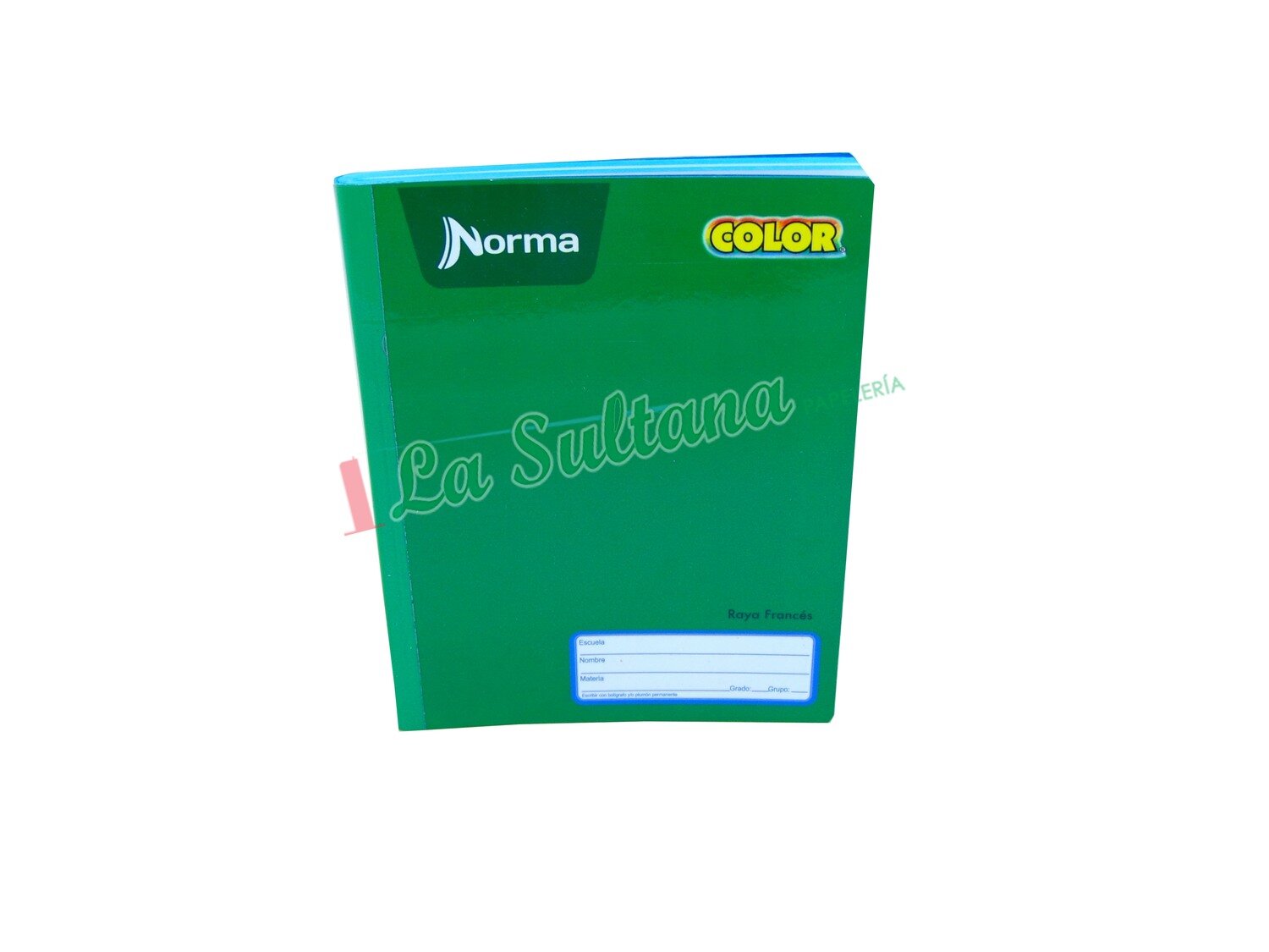 LIBRETA NORMA COLOR FRANCESA COSIDA C/100H LIBRETA NORMA COLOR FRANCESA COSIDA C/100H