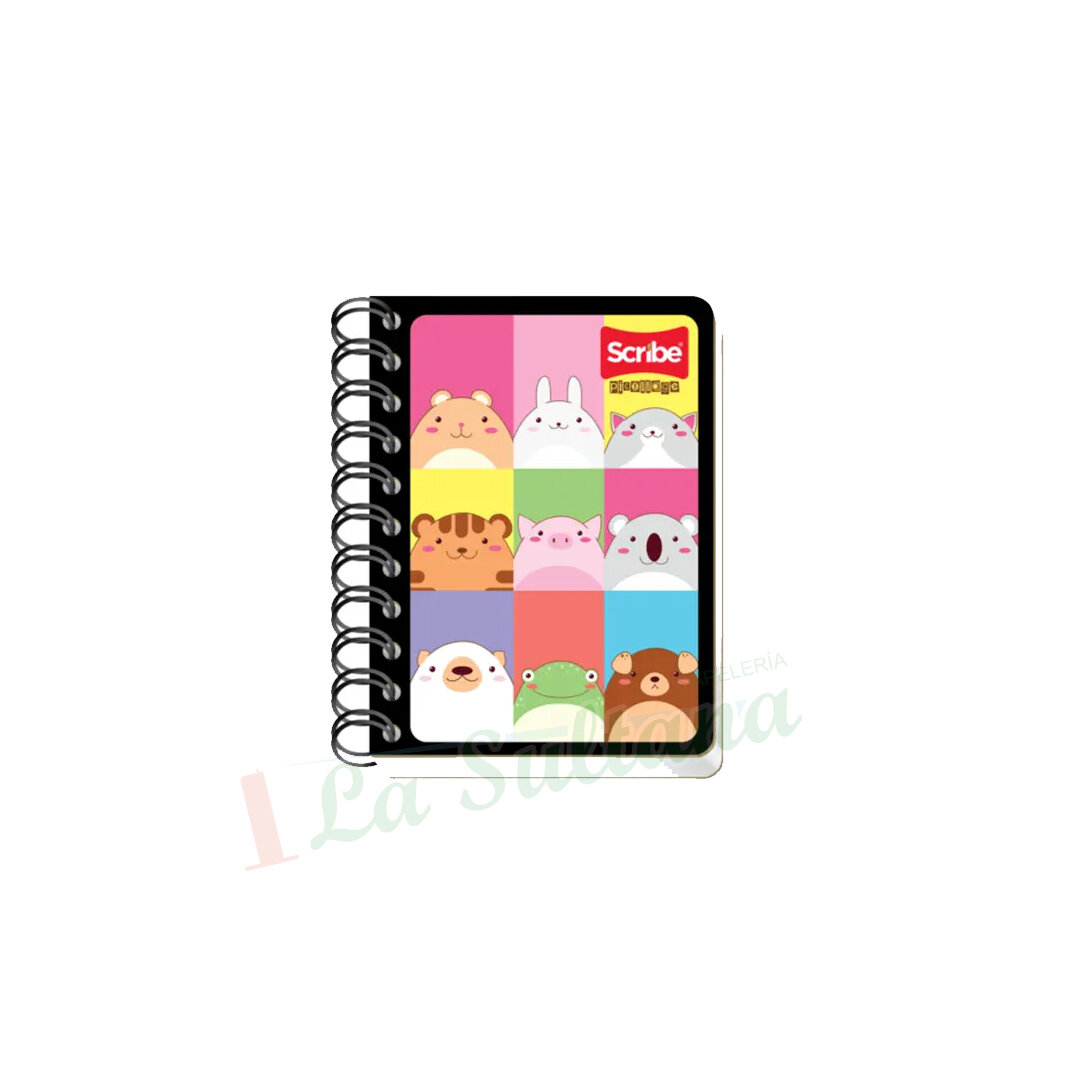 LIBRETA SCRIBE POCKET MULTILINEA C/80H PZ