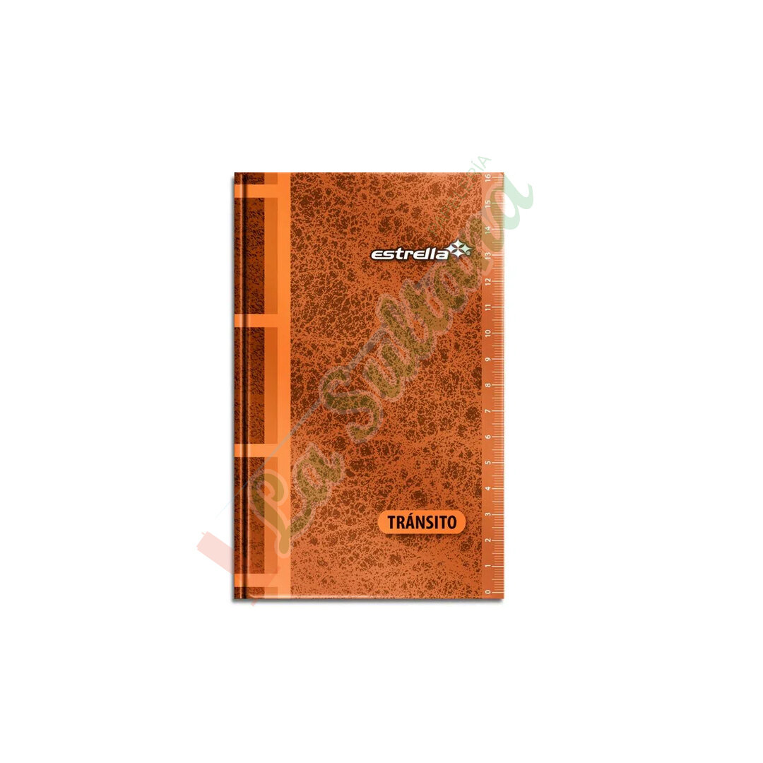 LIBRO ESTRELLA TRANSITO C/96H PZ LIBRO ESTRELLA TRANSITO C/96H PZ