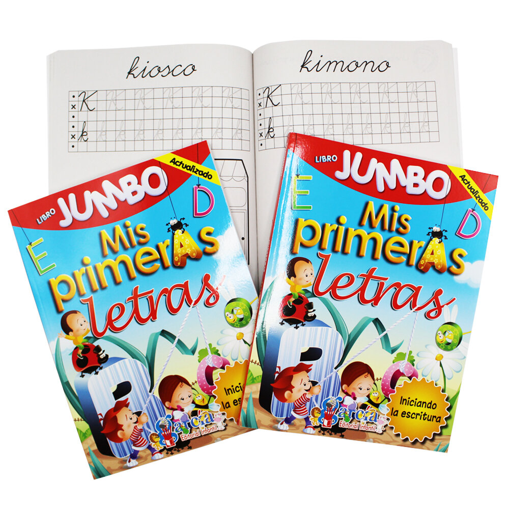 LIBRO MIS PRIMERAS LETRAS ED. GARCIA PZ