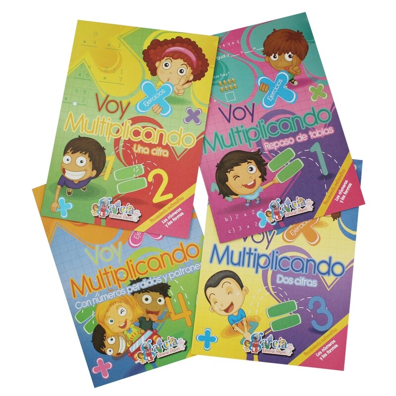 LIBRO VOY MULTIPLICANDO PZ LIBRO VOY MULTIPLICANDO PZ