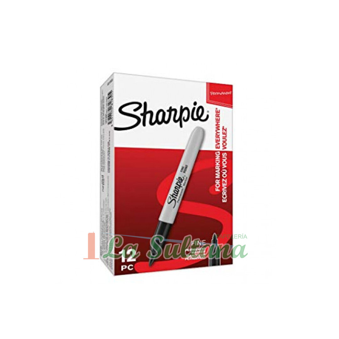 MARCADOR PERMANENTE SHARPIE C/12