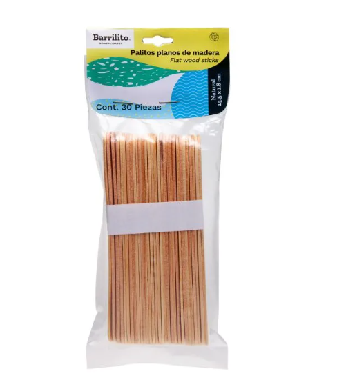 PALITOS MADERA BARRILITO PM1418 C/60