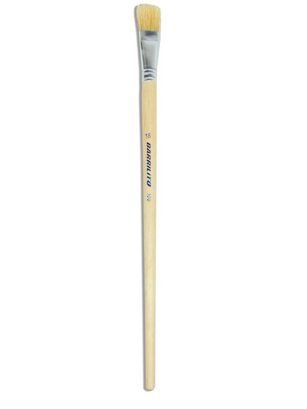 PINCEL 100-18 OLEO PLANO BARRILITO PZ PINCEL 100-18 OLEO PLANO BARRILITO PZ