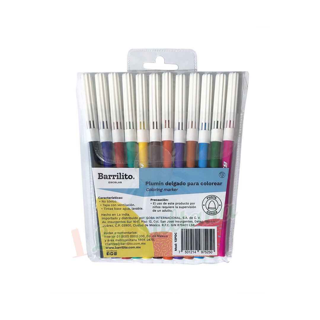 PINCELIN BARRILITO 12PDC C/12