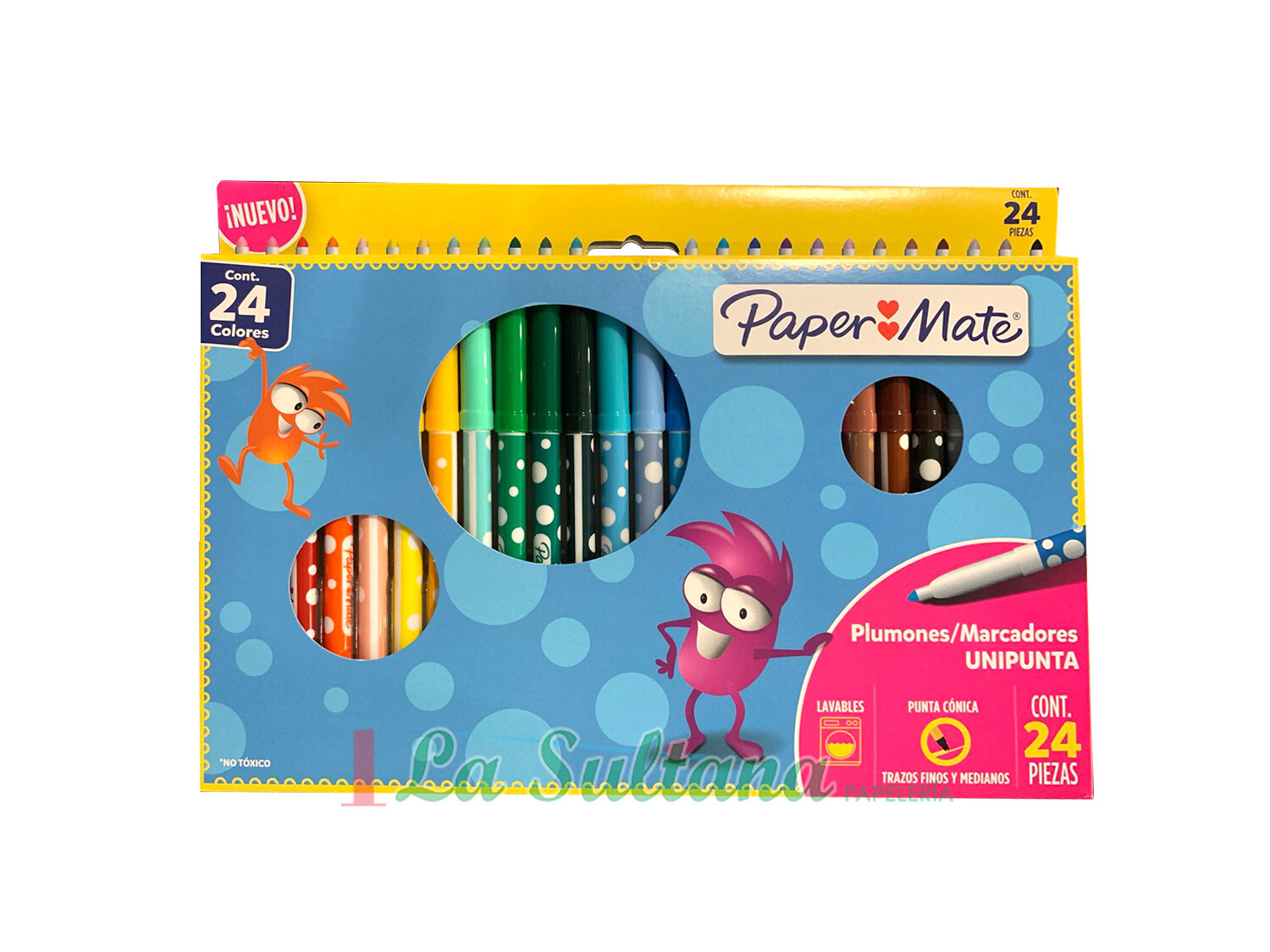 PLUMON PAPER MATE UNIPUNTA C/24