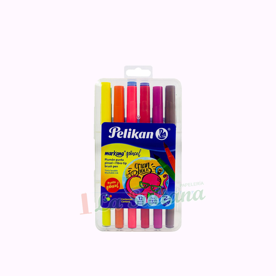 PLUMON PELIKAN PUNTA PINCEL C/12