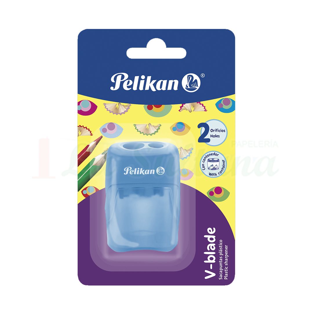 SACAPUNTAS V-BLADE DOBLE C/DEPOSITO BLISTER C/1 PZ SACAPUNTAS V-BLADE DOBLE C/DEPOSITO BLISTER C/1 PZ