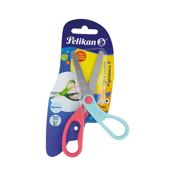 TIJERA ESCOLAR PELIKAN ERGONOMICA PZ